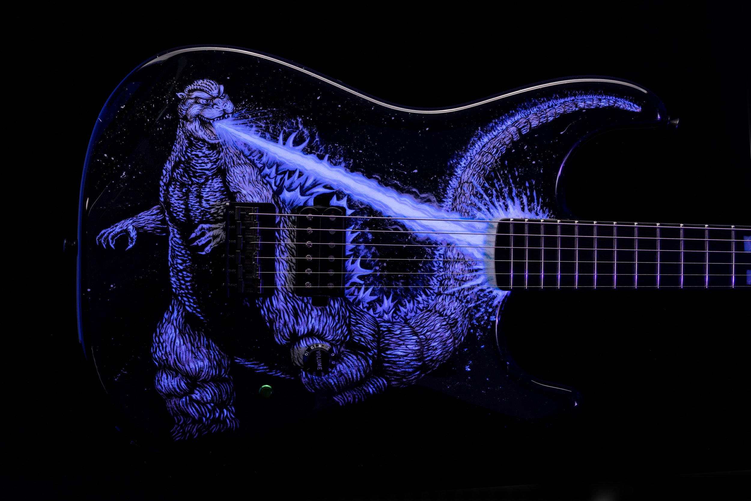 70th Anniversary Godzilla Fender Stratocaster Guitar — Tom Neely